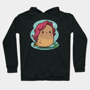 Cute Mermaid Potato Hoodie